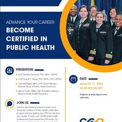 BECOME CERTIFIED IN PUBLIC HEALTH!